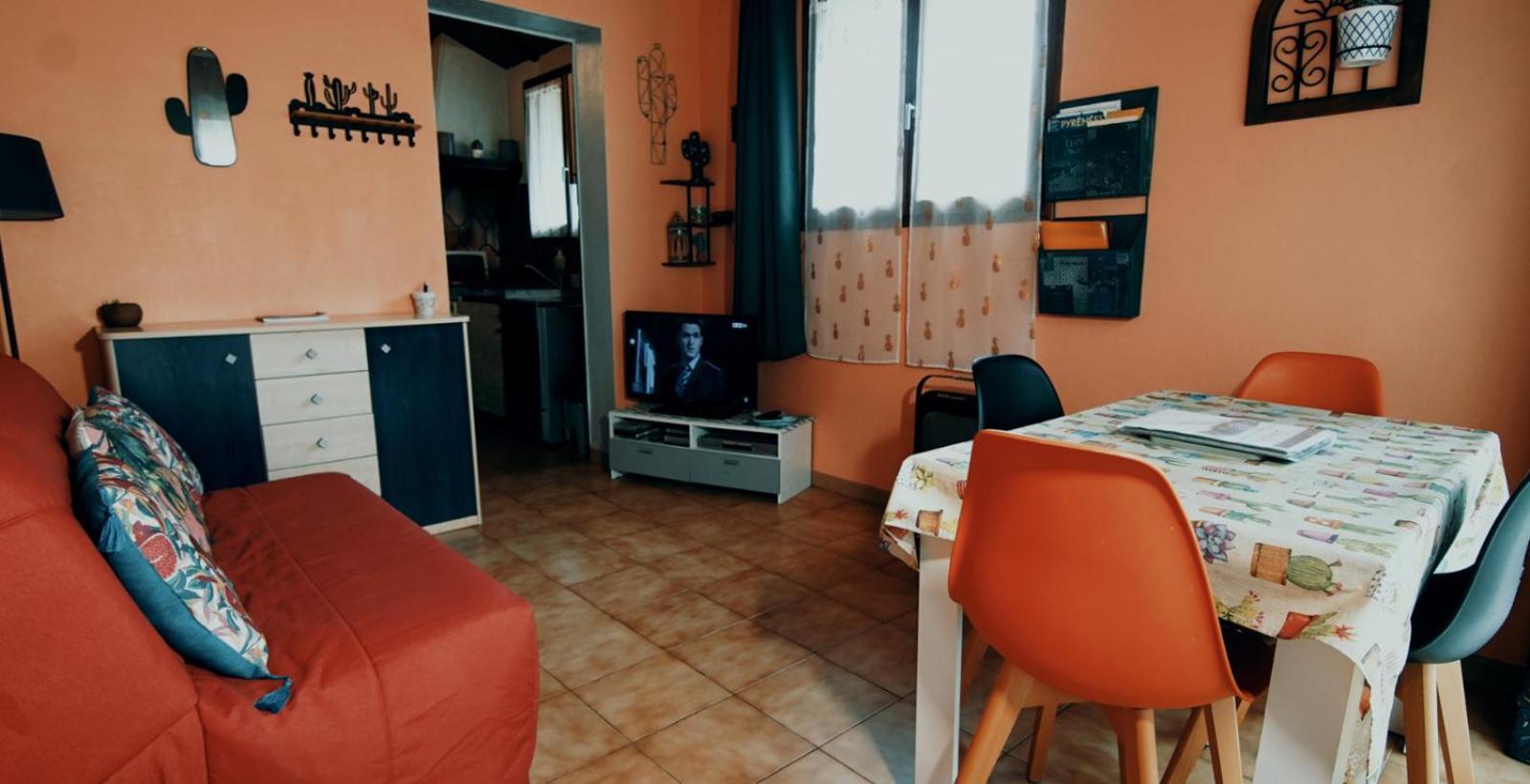 Appartamento Le Nopal Bleu Tarascon-sur-Ariège Esterno foto