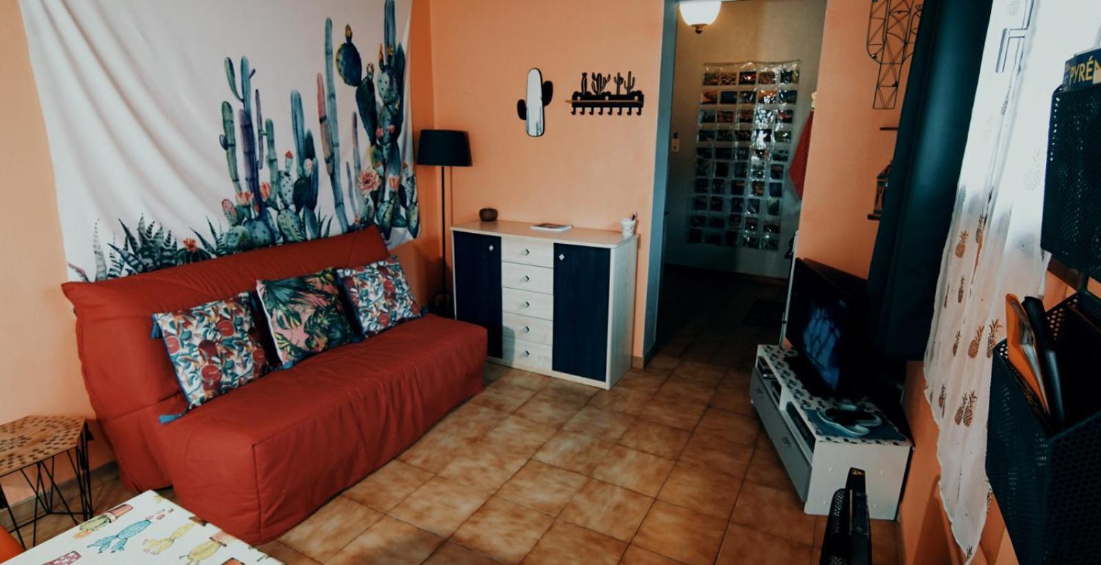 Appartamento Le Nopal Bleu Tarascon-sur-Ariège Esterno foto